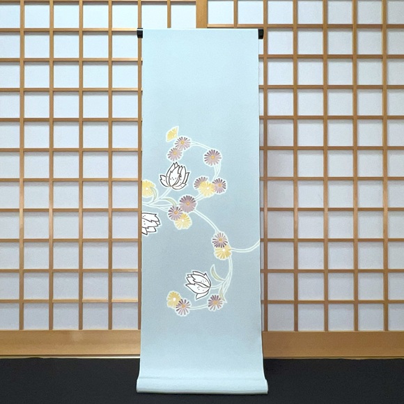 アールヌーボー花唐草　付下着尺