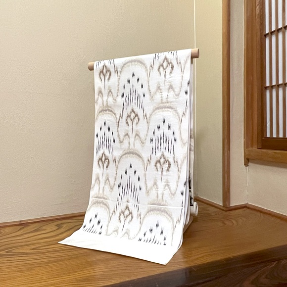 斑鳩間道　九寸名古屋帯