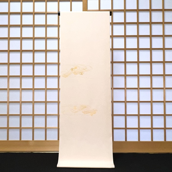 高台寺花筏　付下げ着尺