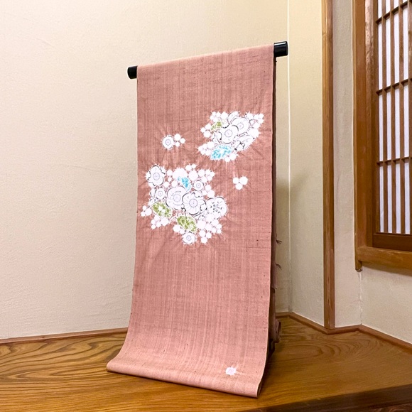 越後小千谷辻が花　九寸名古屋帯