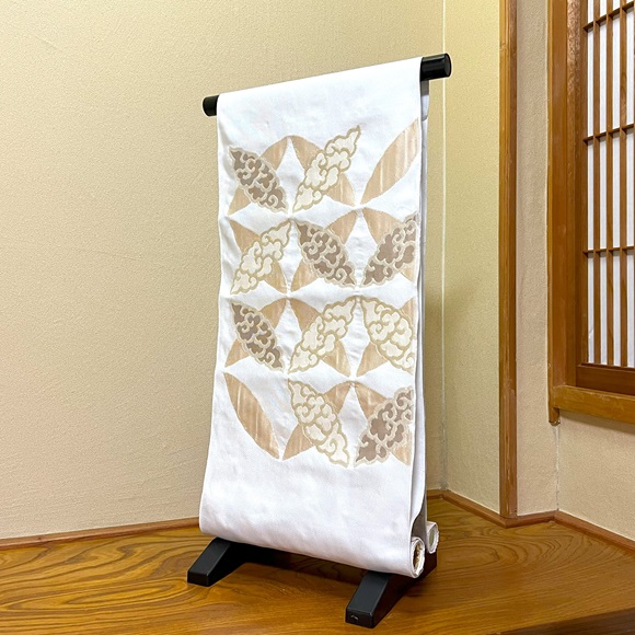 雲七宝　九寸名古屋帯