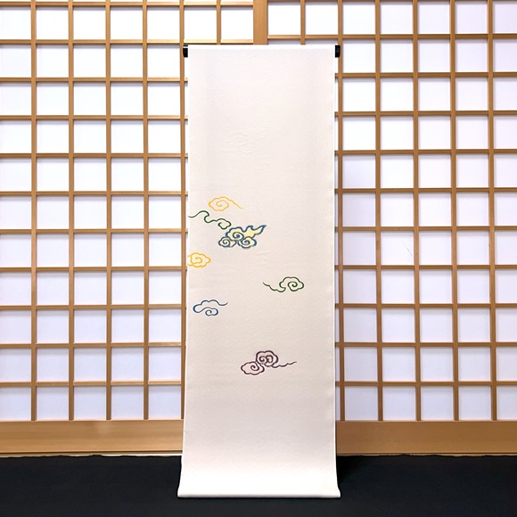 瑞雲　付下げ着尺