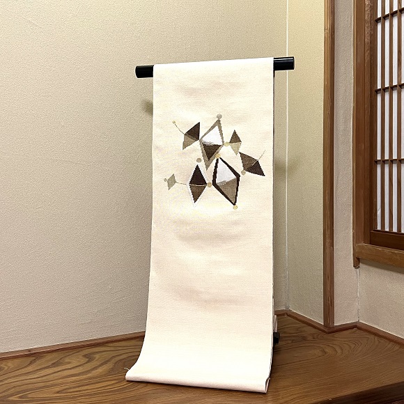 北欧飾文　八寸名古屋帯