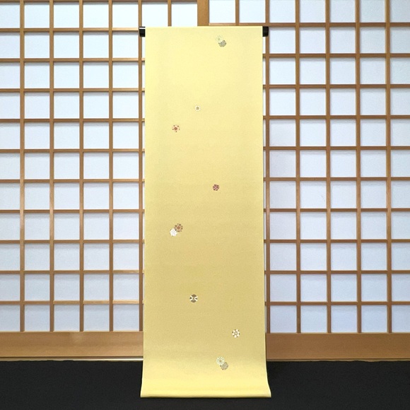 彦根更紗　小紋着尺