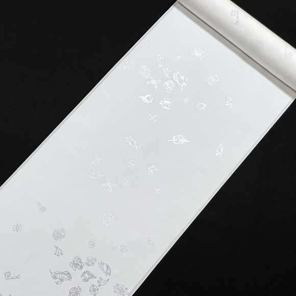 宝尽し　長襦袢