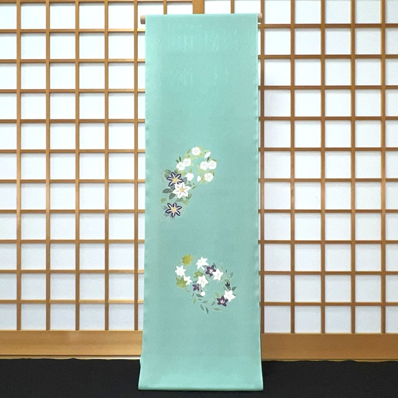 シ*シ様 京都きねや　和装布かばん　MANDARIN MOTIF　新品未使用　着 ☆【産直】Ki－yan キーヤンカットワーク刺繍 トートバッグ 牡丹