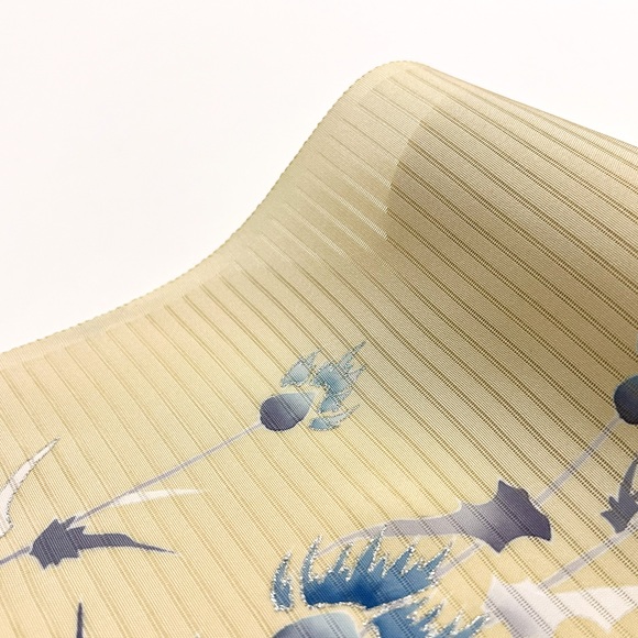 京呉服 塚本 / アザミ 絽九寸名古屋帯