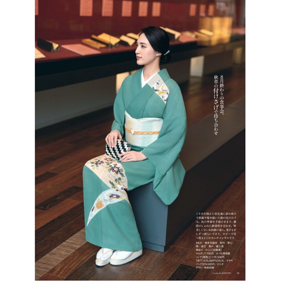 値下げ‼️ 美品・蛍模様・絽の付け下げ 京呉服 塚本 / 取方に草花 絽夏付下げ着物