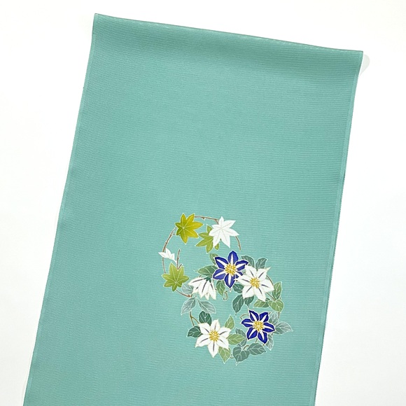 私の花織・花絽織 京呉服 塚本 / 花の丸 絽夏付下着尺