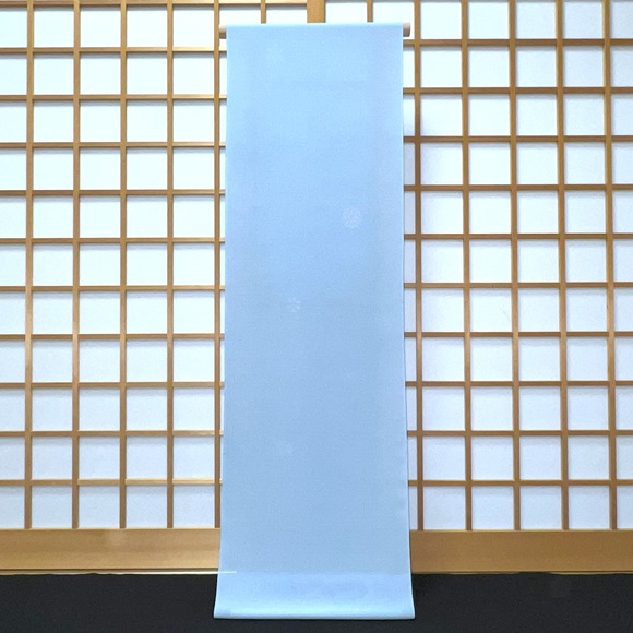 雪の華　夏ちりめん小紋着尺