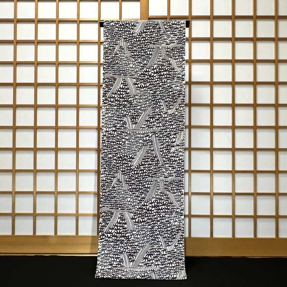 笹尽し　小紋着尺