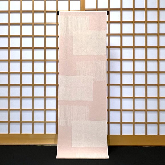 シケ引き格子　小紋着尺
